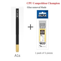 YCS OLFA Multifunctioal CPU IC Glue Removal Blade Set Glue Remover Knife Thin Blade Motherboard BGA Chip Glue Cleaning tools