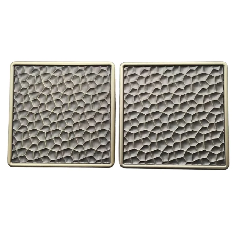 

Квадратная большая ручка, китайская гостиничная дверь, частная комната, матовая бронза, резной узор молотка, антикварная ручка