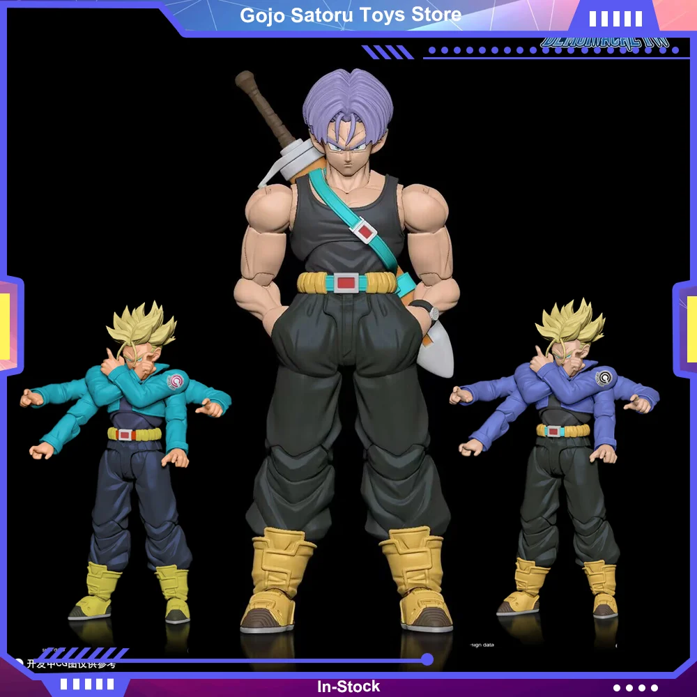 

Demoniacal Fit Dragon Ball Z Ultra-Space Confrontation Trunks 3.0 Action Figures SHF Movable Joints Anime Model Collection Toy