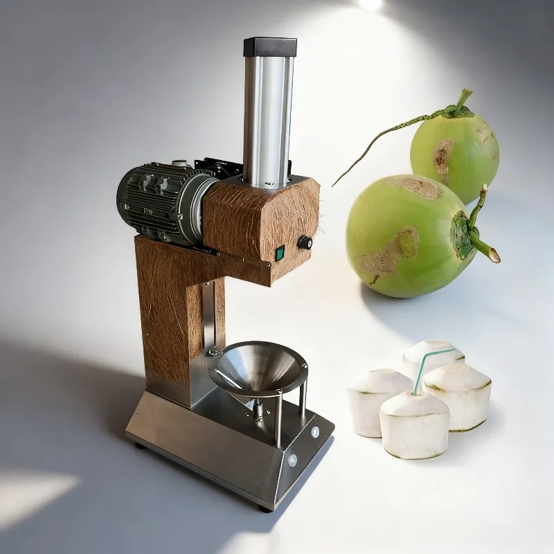 Automatic Commercial Green Tender Coconut Peeler Machine Make Young Coconut