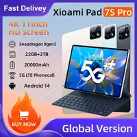 2025 Mi Pad 7S Pro Global  11 inch tablet Android 14 16GB 1TB Snapdragon 8 Gen2 4K HD 5G WIFI Bluetooth WPS 20000mAh tablets Tab