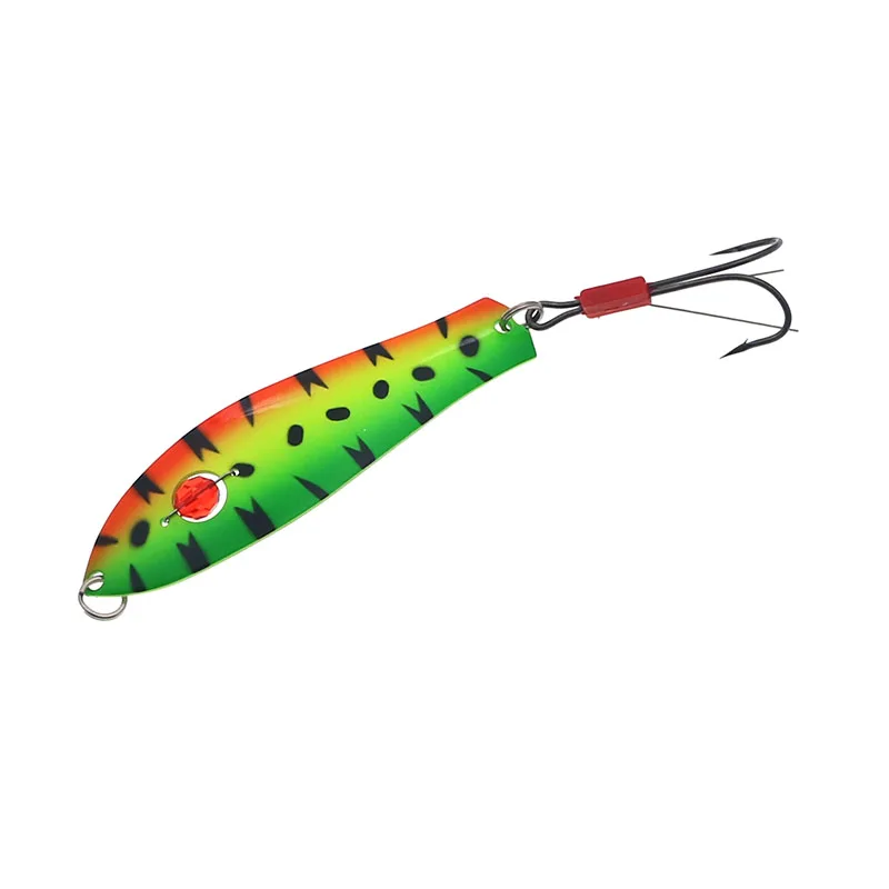 Fishing Spoon Lure 93mm/18g Metal Jig Trolling Spoons Flashers Boat Spinners Artificial Hard Bait Fishing Tackle