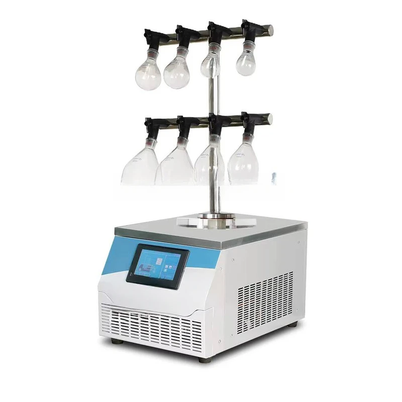 

Factory Price Laboratory Mini Desktop Freezing Vacuum Freeze Dryer Vacuum Freeze Dryer Equipment For Vegetables, Chinese