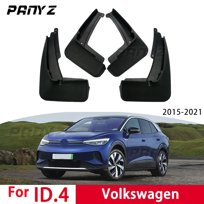 Mud Flaps For Volkswagen ID.4 X CROZZ VW ID4 ID 4 Splash Guards Fender MudFlaps Front Rear Mudguards Car Accessories