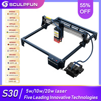 SCULPFUN S30 pro max S30 PRO S30 5w 10w 20W Laser Engraver Cutter with Automatic Air-assist DIY Desktop Laser Engraving Machine