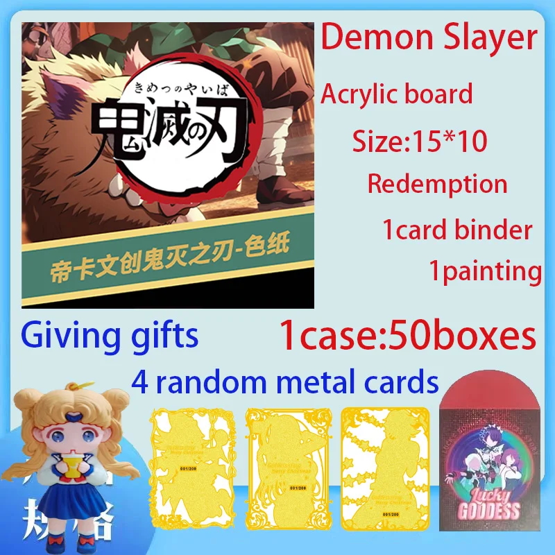 Wholesale Dika Cute Devil Killer Board Collection Japanese Anime Woody Eight Leaf Booster Box Tcg Card Toys Hobby Gifts