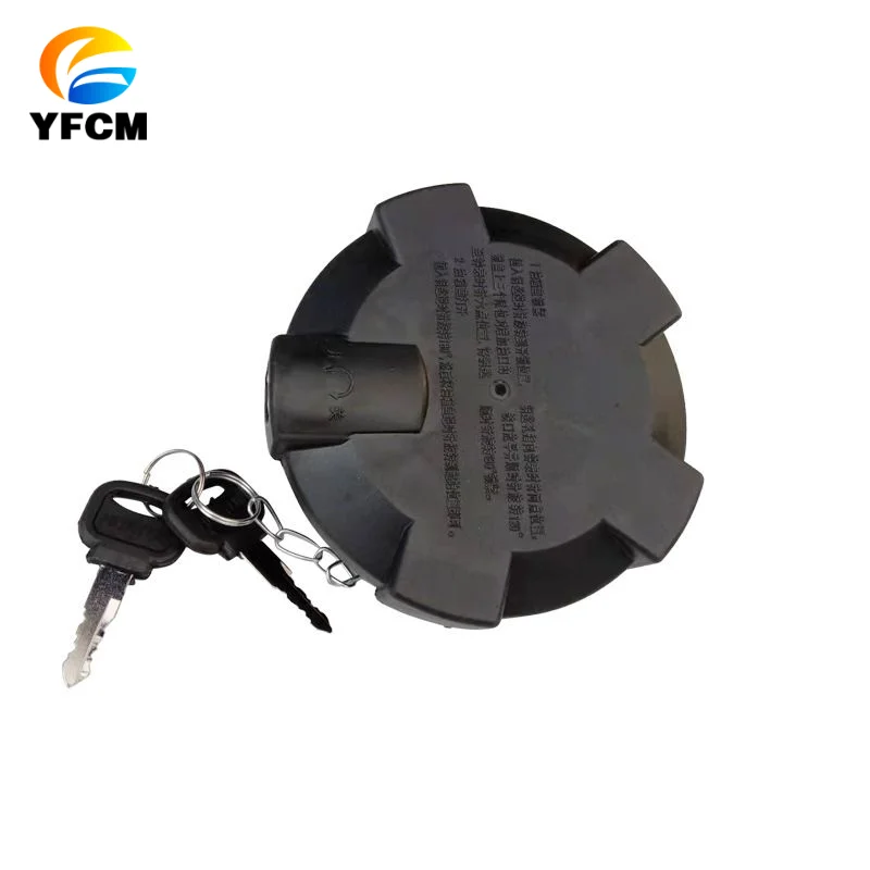 1pcsExcavator Parts 99100550031 Anti-Theft Fuel Tank Cap for Sinotruk HOWO Steyr Shacman Delong New M3000 X3000