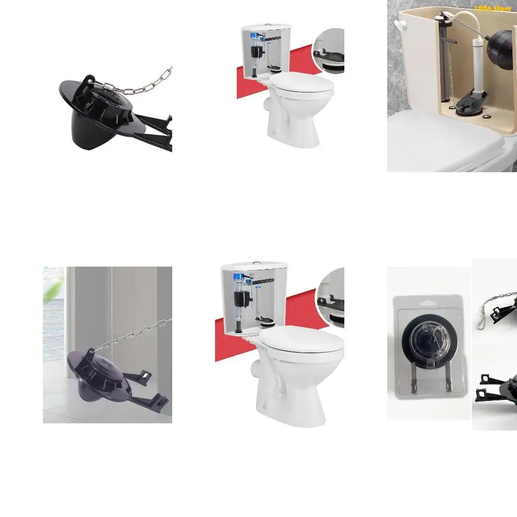 

U1JB Слив для унитаза, сменный резиновый клапан для промывки клапана, универсальный для ванной комнаты