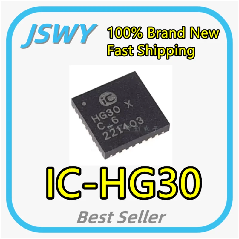 (1/10 piece) IC-HG30 iC-Haus HG30 X Six-Channel Laser Switch Chip QFN28 iC-HG30 100% Brand New Original In Stock Electronics