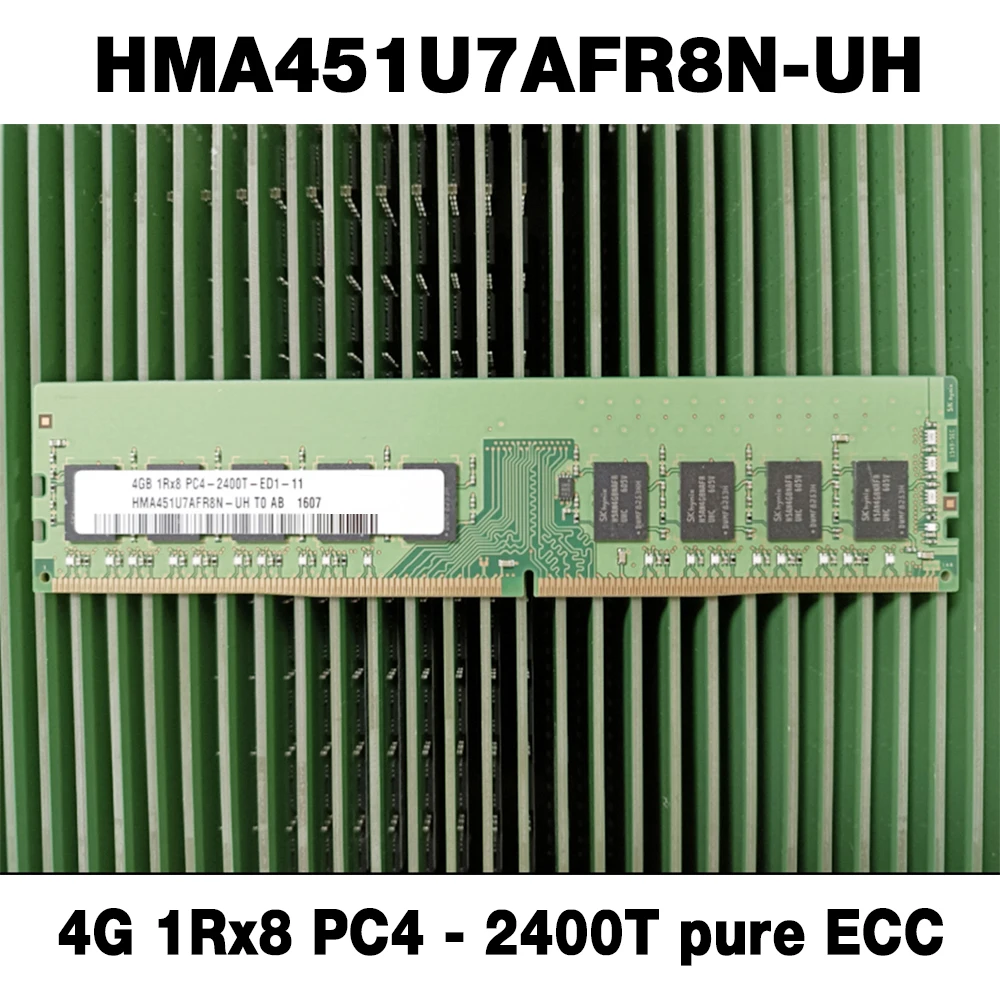 

1PCS HMA451U7AFR8N-UH 4G 1Rx8 PC4 - 2400T pure ECC For SKhynix Server Memory