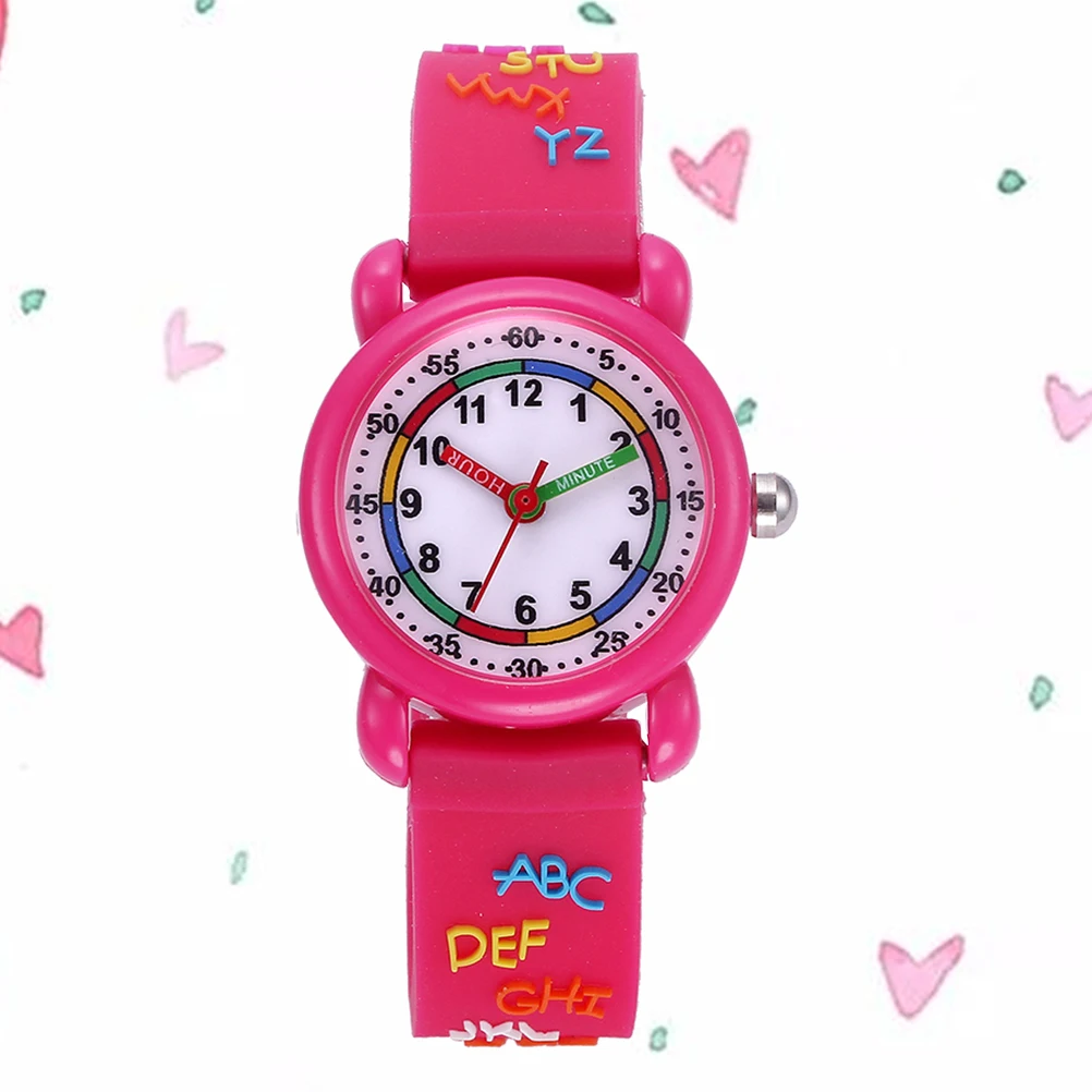 Water Proof 's Cartoon Watch Pupils Watches Miniature Waterproof