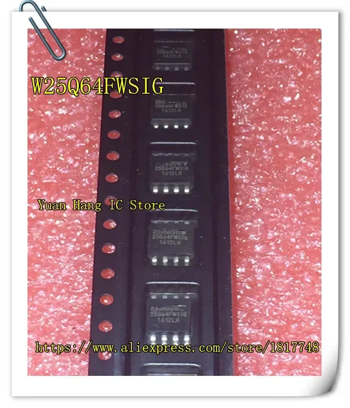 10 TEILE/LOS W25Q64FWSSIG W25Q64DWSSIG W25Q64FWSIG W25Q64FW 25Q64FWSIG SOP-8 paket niederspannung 8M flash-speicher chip