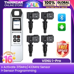 THINKCAR VENU i-Pro TPMS Car Tire Pressure Diagnostic Tools Activate Programming Relearn Sensors OE Query for 315MHz/433MHz