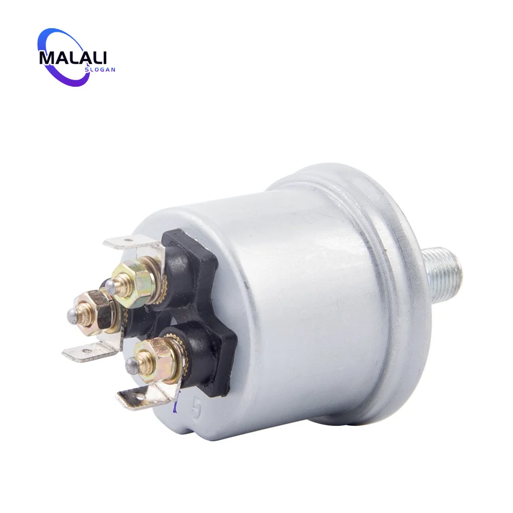 

Good Three Head VDO Oil Pressure Sensor 1/8NPT 0 to 10 Bars Diesel Generator Part Stainless Crew Alarm Pressure Sensor Plug 10mm