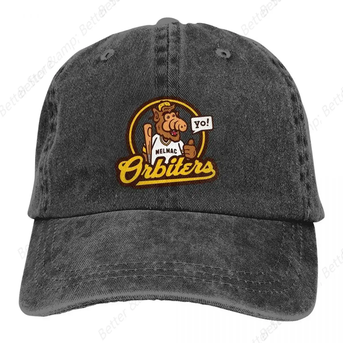 Orbiters Baseball Caps Peaked Cap ALF The Animated Series Sun Shade Cowboy Hats for Men Trucker Dad Hat