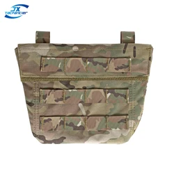 Tactical Lower Abdominal Panel Pouch Guard inguine Protective Belly Bag marsupio per AVS JPC CPC Hunting Vest accessori