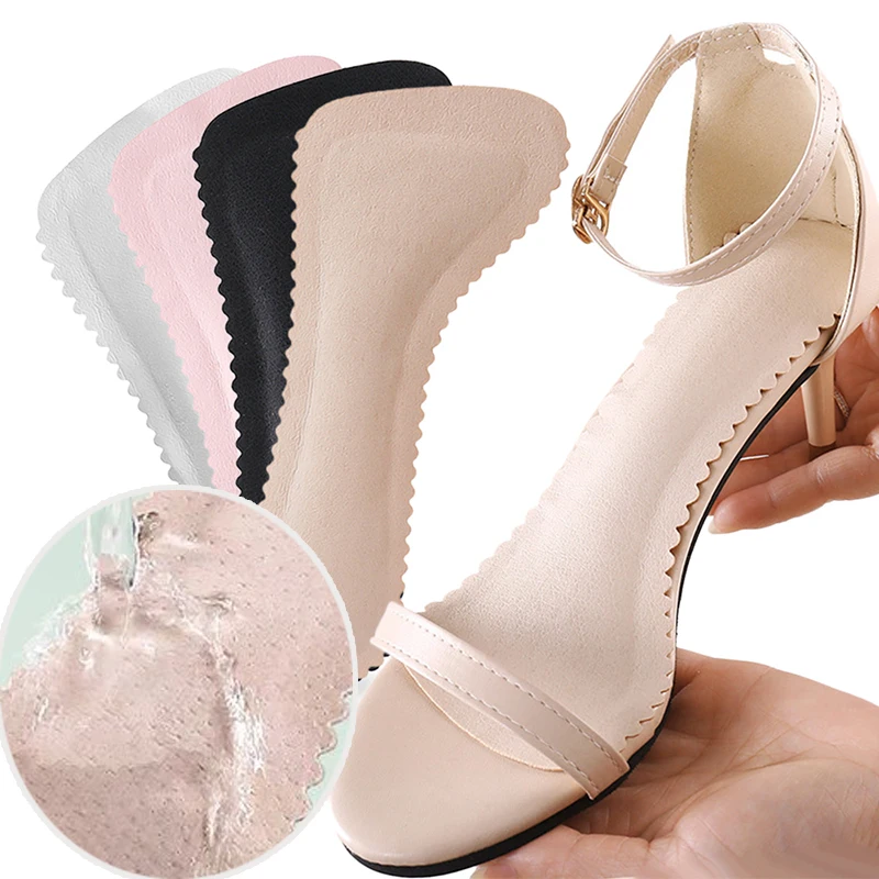 

High-heel Shoes Insoles Sandals Shoe Pad Anti-slip Paste Septum Cushion Insole Female Simple Washable Comfort Breathable Massage