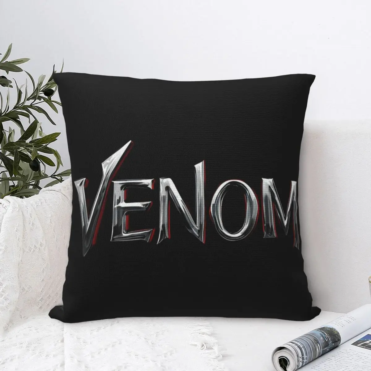 Venom 3 The Last Dance 2024 Movie Pillowcases Printed Fabric Cushion Cover Decor Pillow Case Cover Home Wholesale