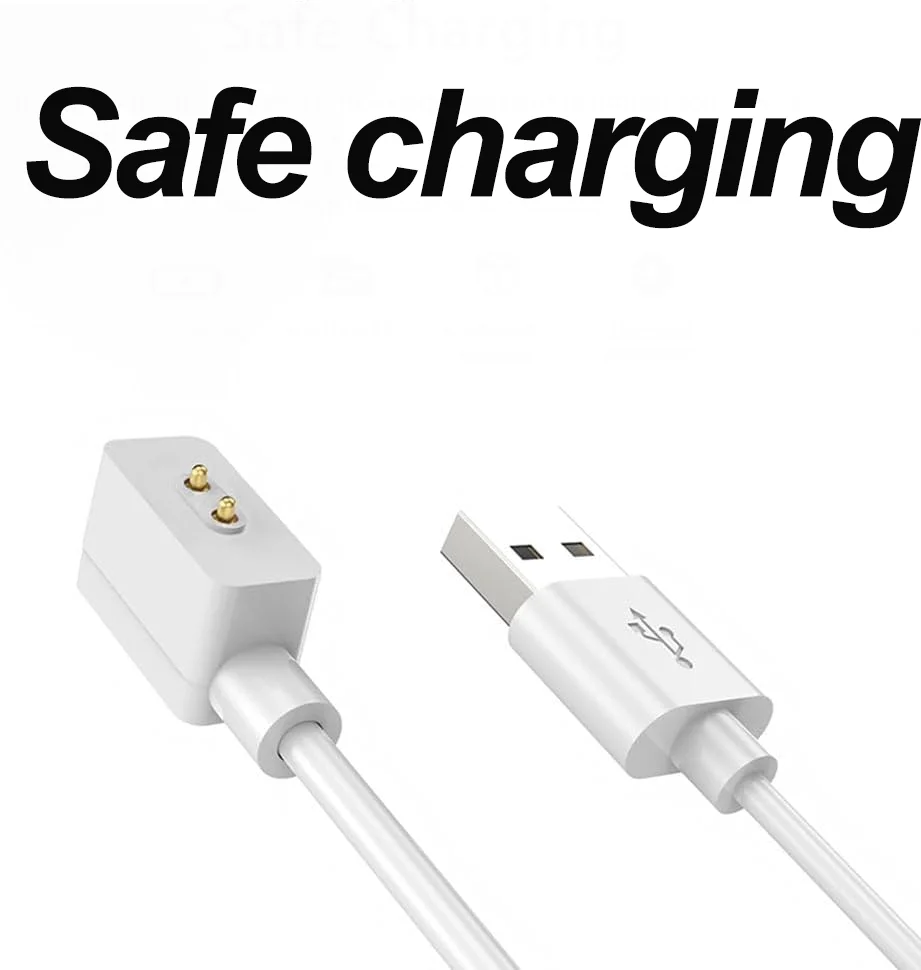 Charging Cable For Redmi Watch 4 5 Data Power Cord Fast Charger Power USB Adapter for Mi Band 8 8Pro 9 Smartwatch Accessories