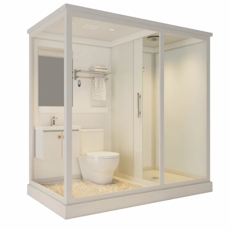 

Prefab Bathroom Cabinet Shower Enclosure Shower Room Cabin Integrated Bathroom Pod
