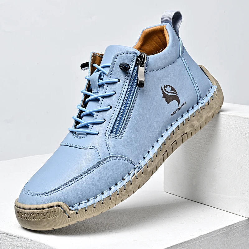 

Мужская обувь Оригинальные кроссовки Мужские высокие ботильоны Дышащая и удобная мягкая подошва Роскошная модная мужская обувь