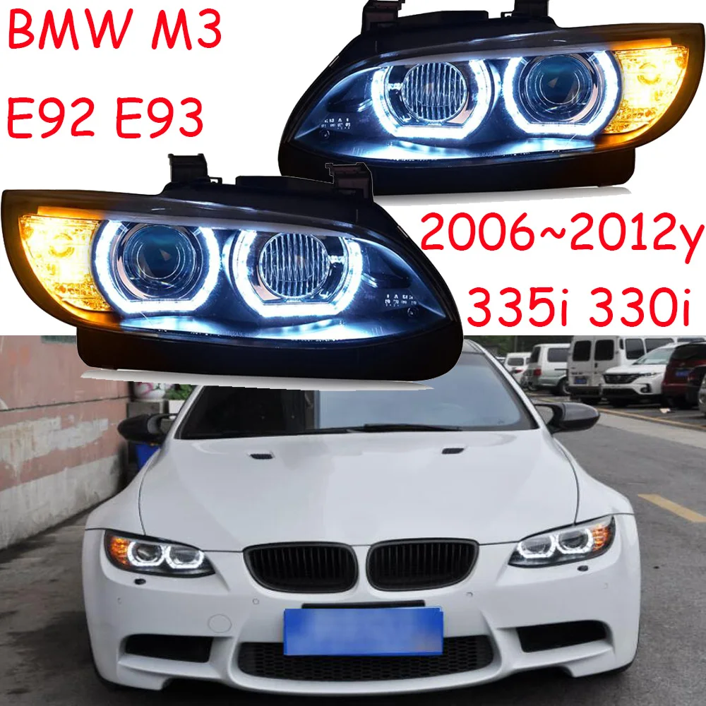 

2006~2012y Car Bupmer Head Light For BMW M3 E92 E93 Headlight 335i 330i Car Accessories LED DRL HID Xenon Fog For E93 Headlamp