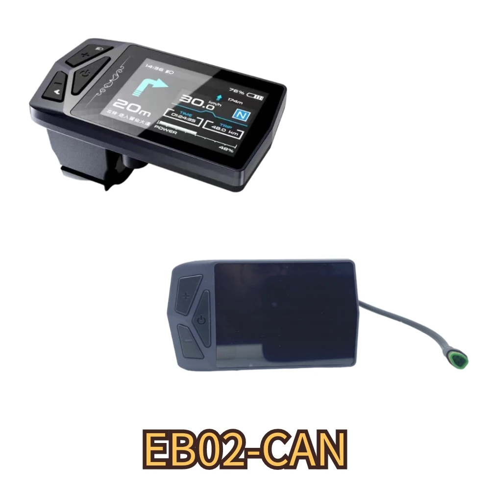 Bafang Mid Motor Color Display EB02 Bluetooth LCD Computer Call Reminder Map Navigation dla BBS0102 G340 M510 M600 G510 M620