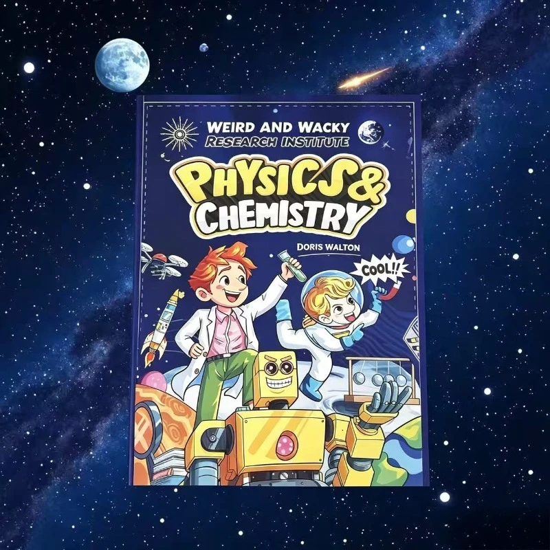 

Weird and Wacky Research Institute: Physics & Chemistry - Fun STEM Science Book for Kids Educational Learning Gift By Doris Walt