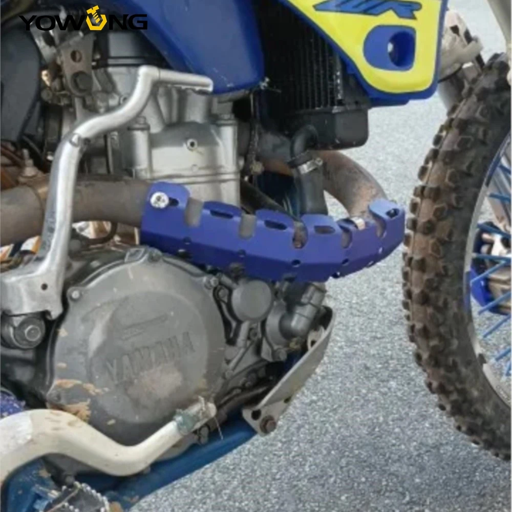 

For YAMAHA YZ125 YZ250 YZ426F YZ450F For HONDA CRF 250X 450X/250LX 450R 450X Exhaust Shield Protector Cover Exhaust Pipe Crash