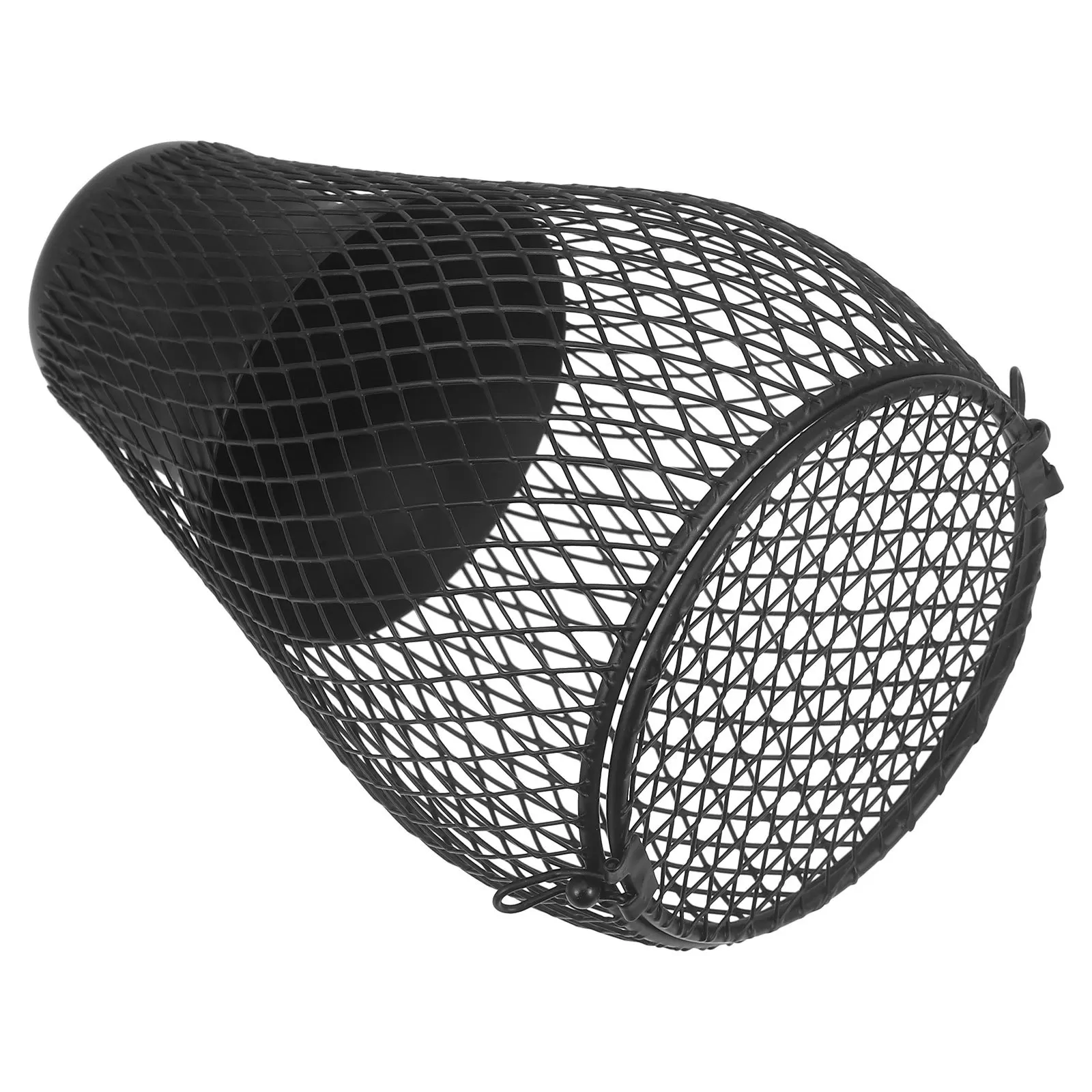 

Heat Lamp Cover Anti Scald Mesh Shade Dome Shaped Bulb Protector Terrarium Glass Tank Habitat Lighting Accessory Safe Reusable