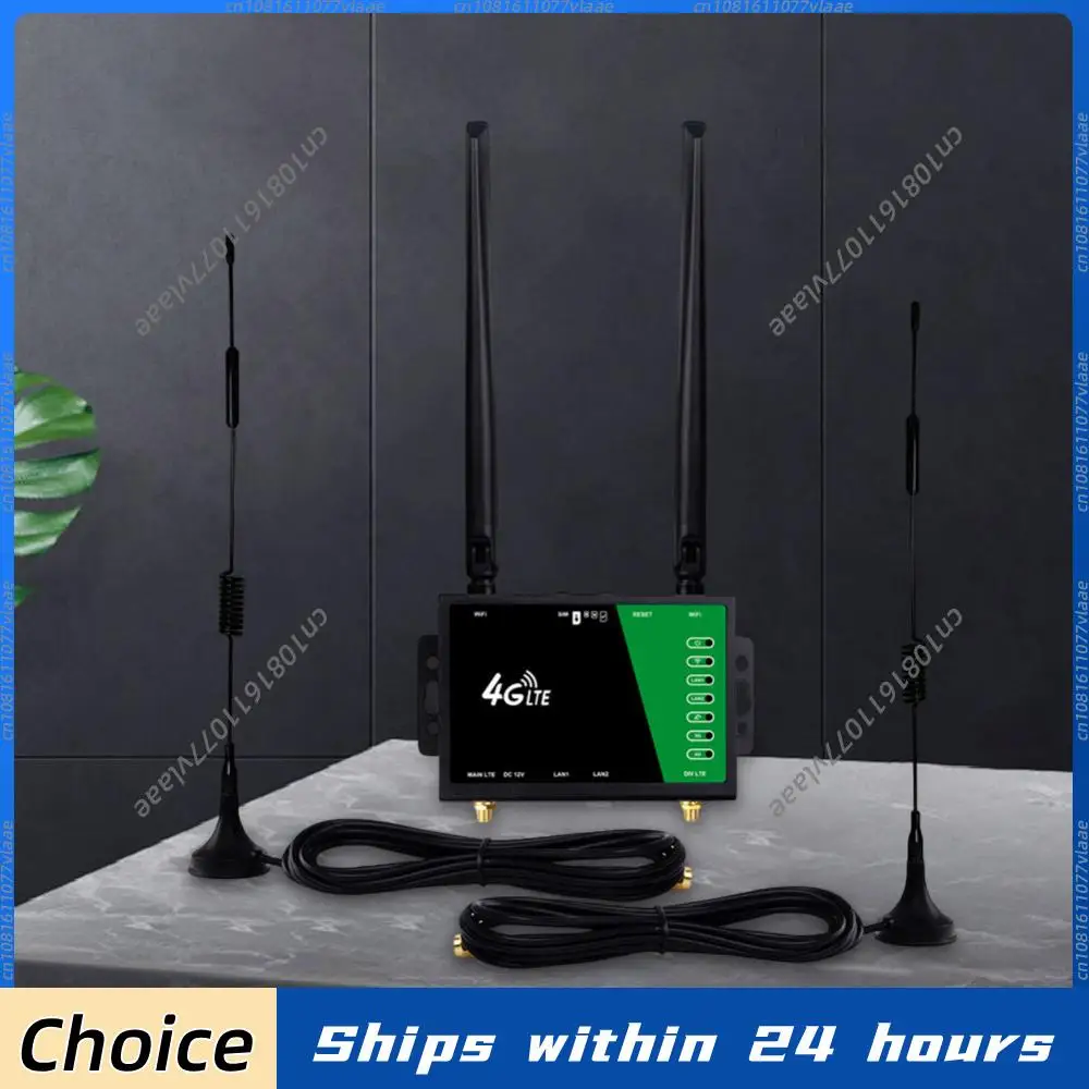 

4G LTE CPE wifi Router with SIM Card Slot WiFi Router 150Mbps Wireless Router Firewall Protection 4 Antennas Modem Router