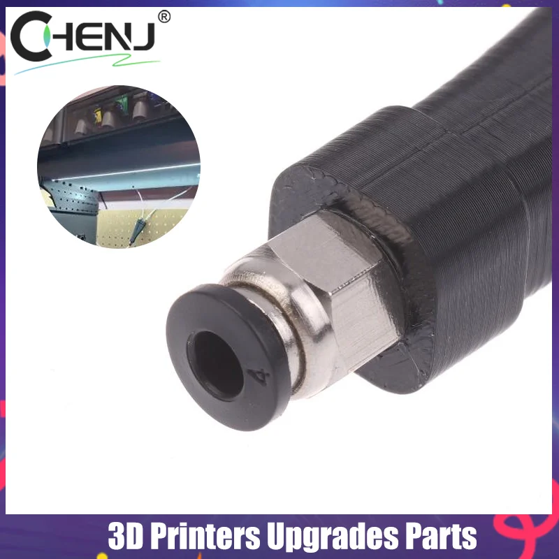 

For Bambu Lab Connector Pipe Expander Y Connector Bowden Coupler Pneumatic 3D Printers Upgrades Parts PC4-10 4mm Out Diameter