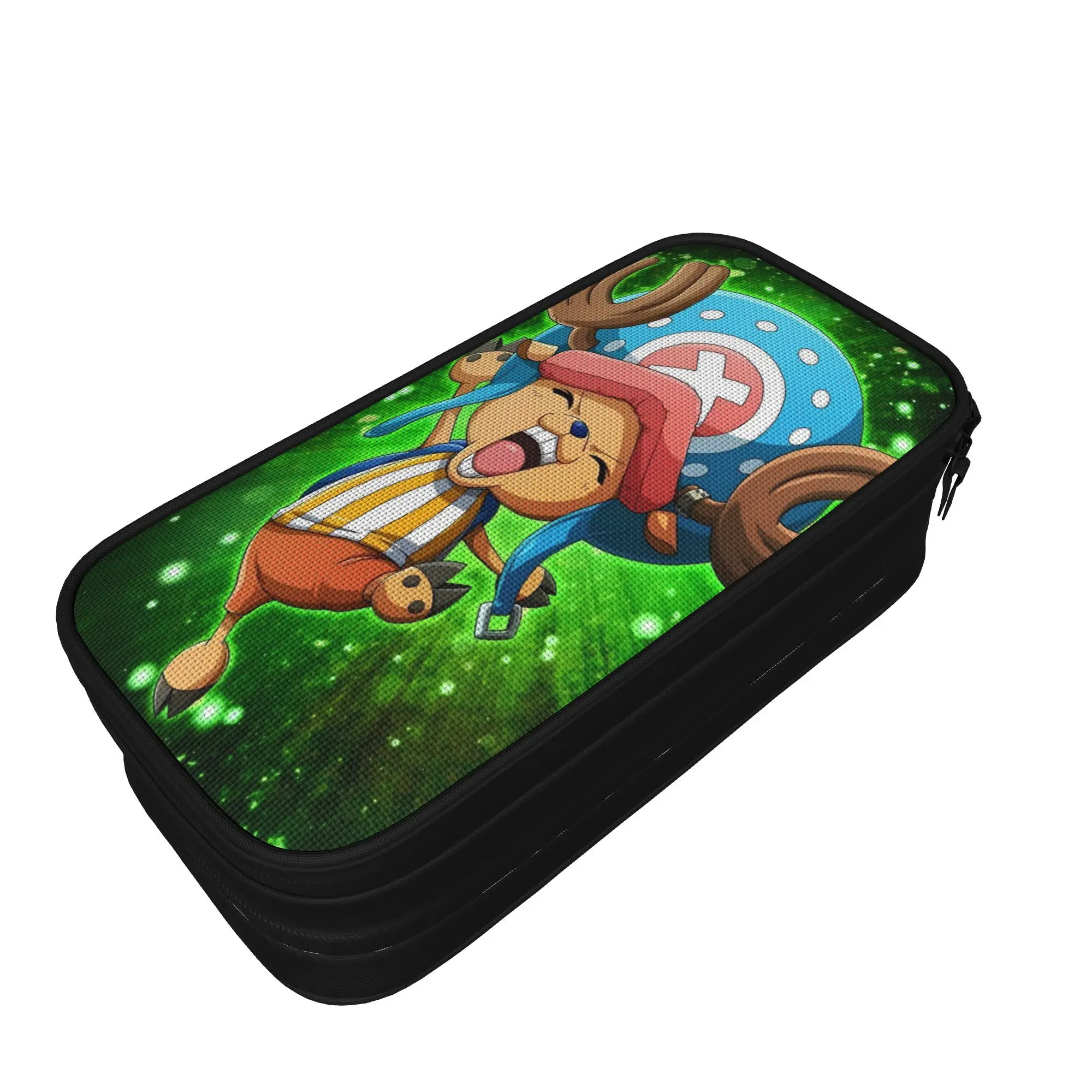 Tony Chopper Pencil Case Ones Pieces School Pencil Cases Zipper Girls Boys Kawaii Big Pen Box School Supplies