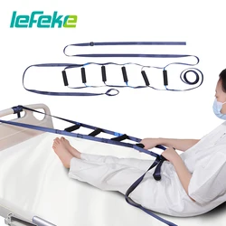 Lefeke Portable Webbing Rope Bed Ladder Pull Up Sitting Assist Sling Rope Bed Caddie Ladder Get Up Aid Belt Elderly Assist Strap