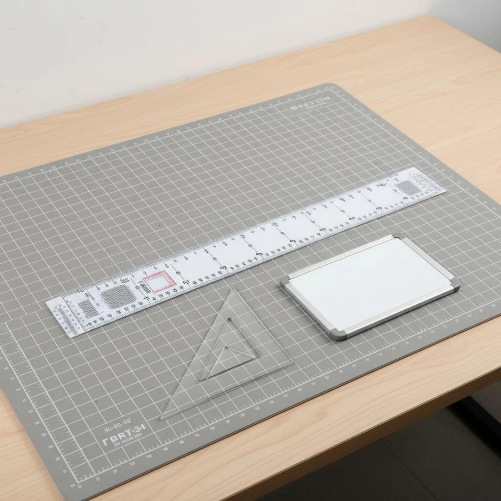 1:50000 Chart Coordinate Scale Precise Measurement Parallel Longitudinal Coordinate Ruler Geographical Coordinate Ruler Clear