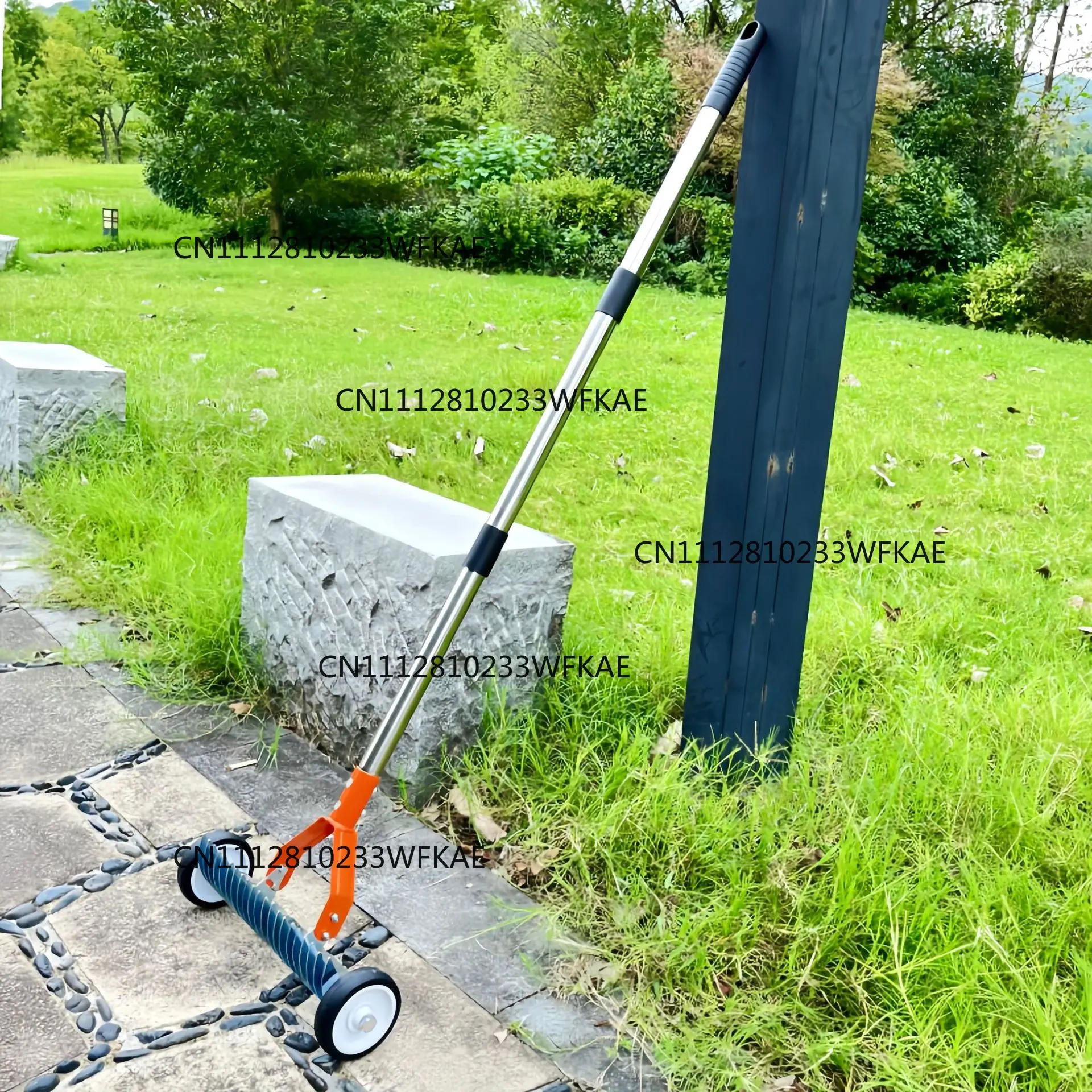 Weeding roller, dead grass, lawn  leaf  garden descaling rake, puller