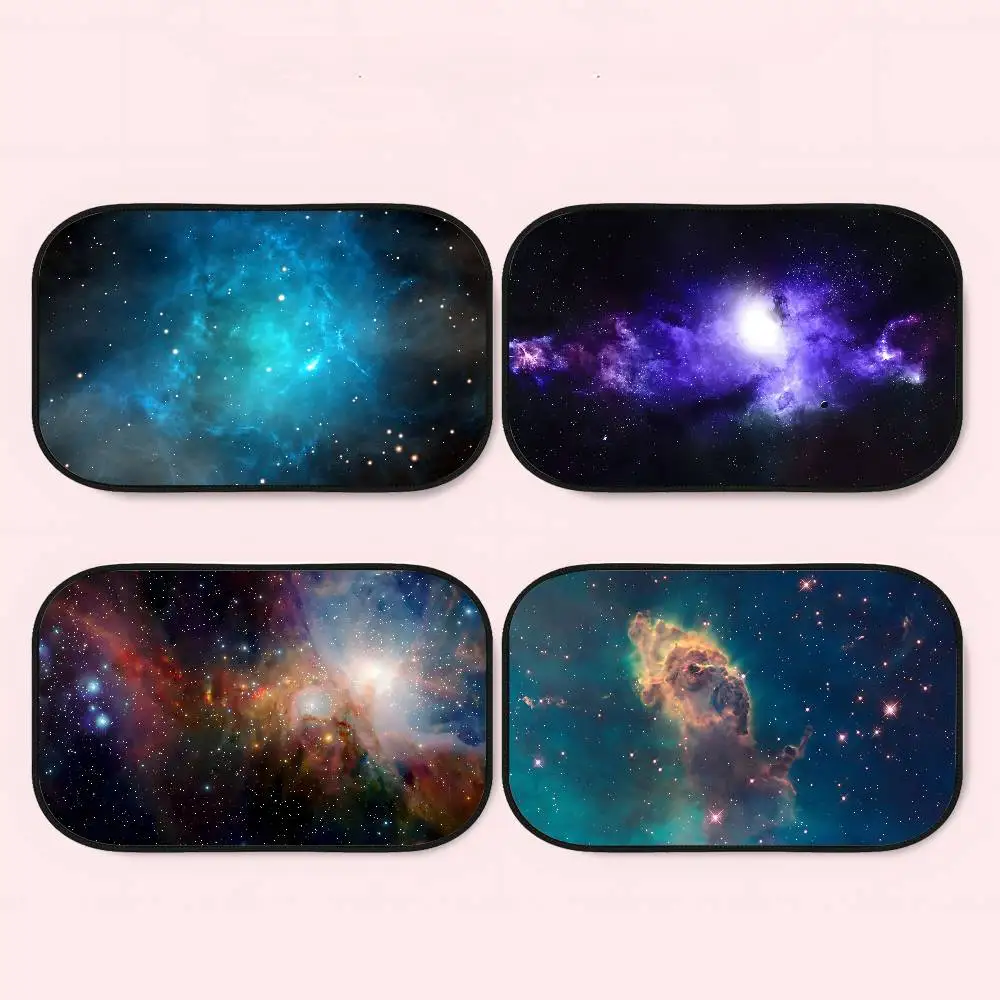 

Nebula Space Milky Way Universal Side Window Sunshades UV Protection Car Curtain Car Window Sun Shade Visor Protective Window