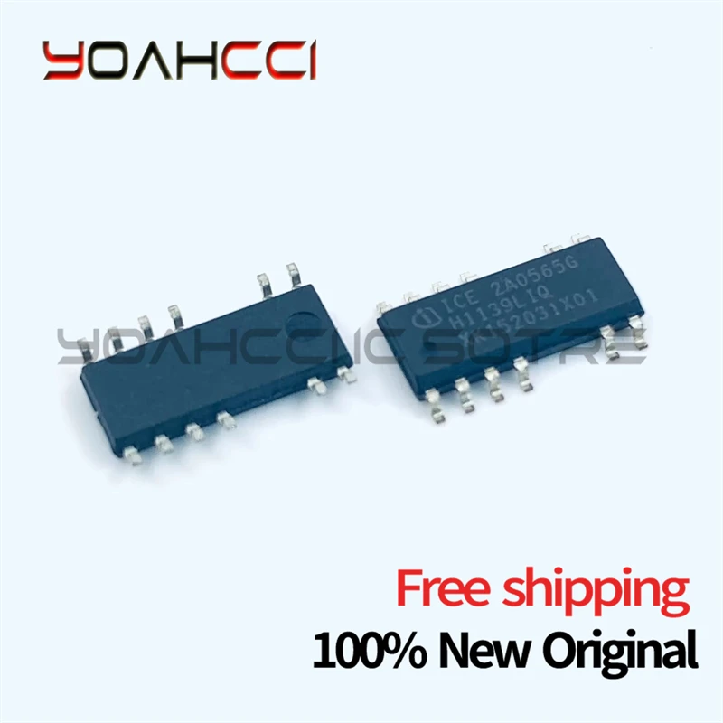 (10piece)100% New ICE2A0565G ICE 2A0565G ICE2A0565 sop-12 Chipset Original free shipping