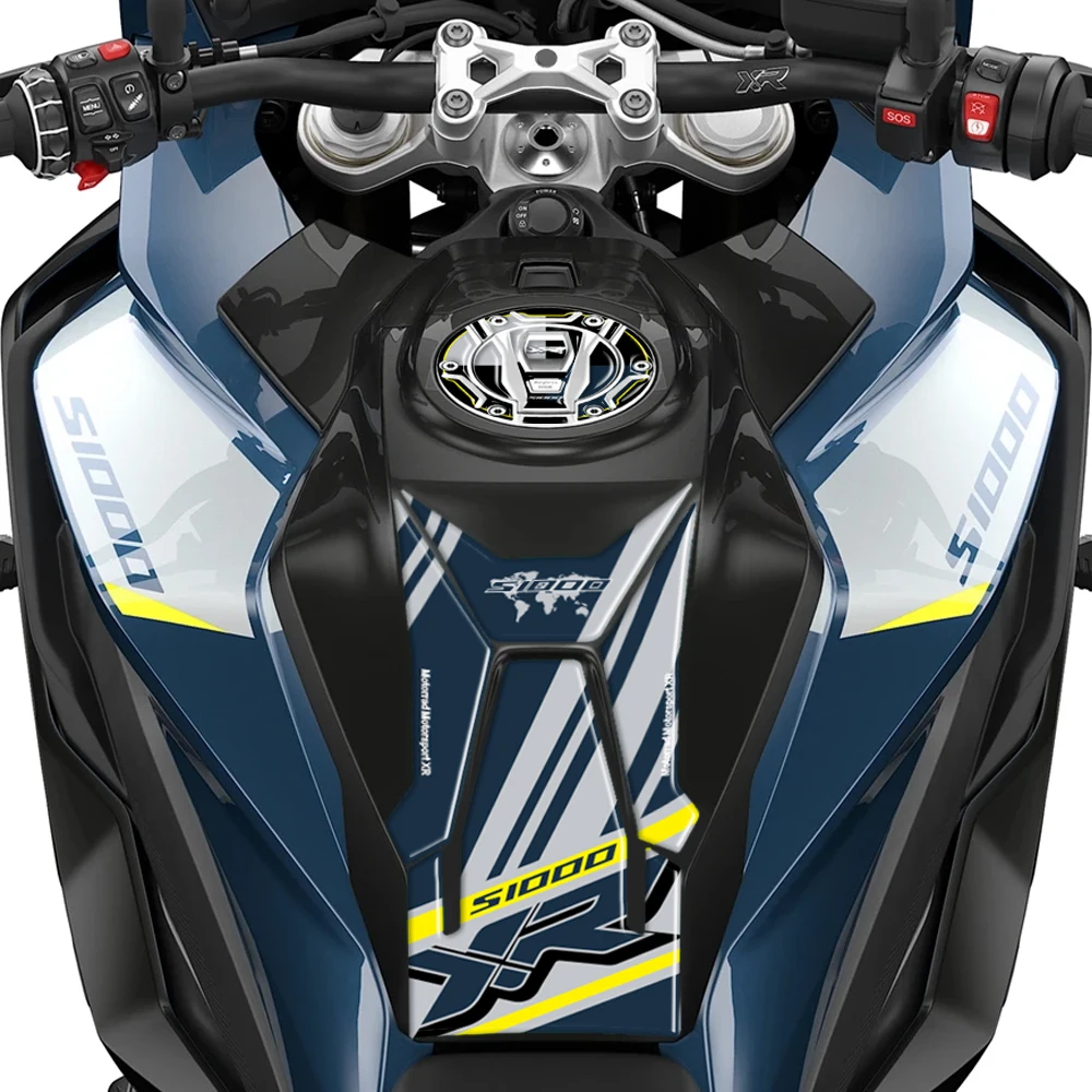 for BMW S1000XR S 1000 XR 2020-2024 motorcycle accessories 3D gel fuel tank protection decoration sticker modification