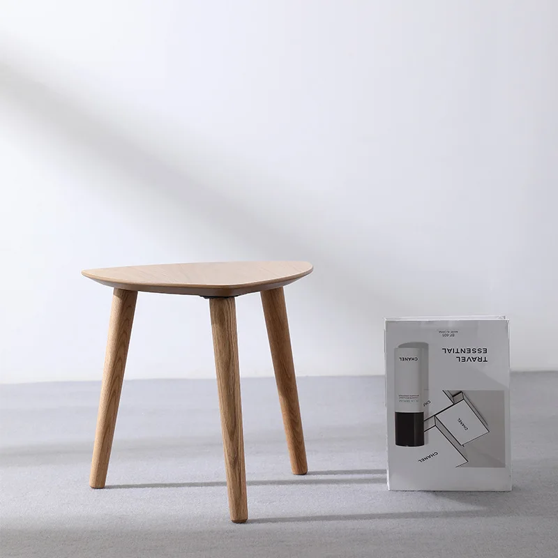 

Nordic small apartment, living room, small coffee table, mini side table, modern simple about balcony, wrought iron small round