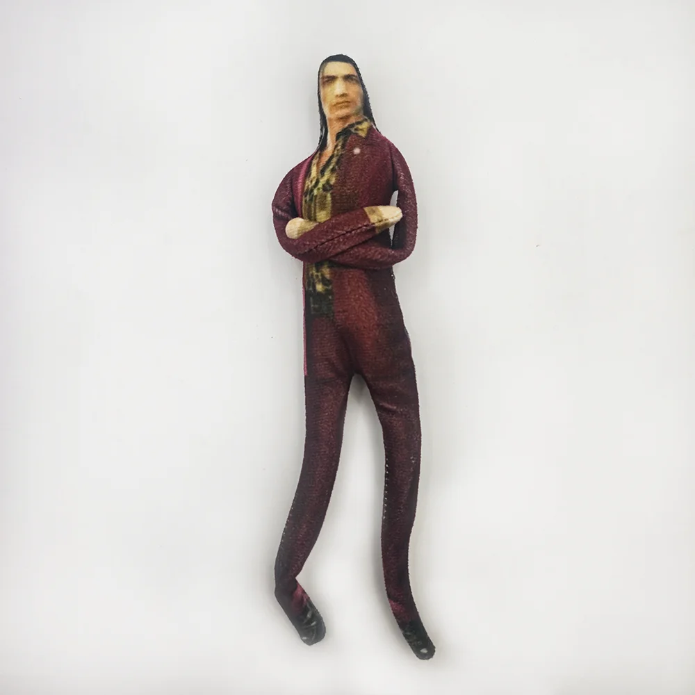 Jogo yakuza kiryu kazuma cosplay pelúcia algodão boneca mascote fino twistable forma quarto modelo abstrato decoração presente