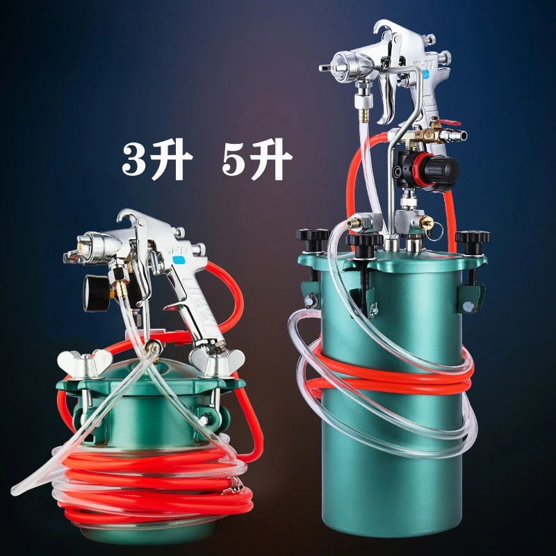 

5 liters water bag pressure bucket 3 liters imitation marble colorful paint spray gun