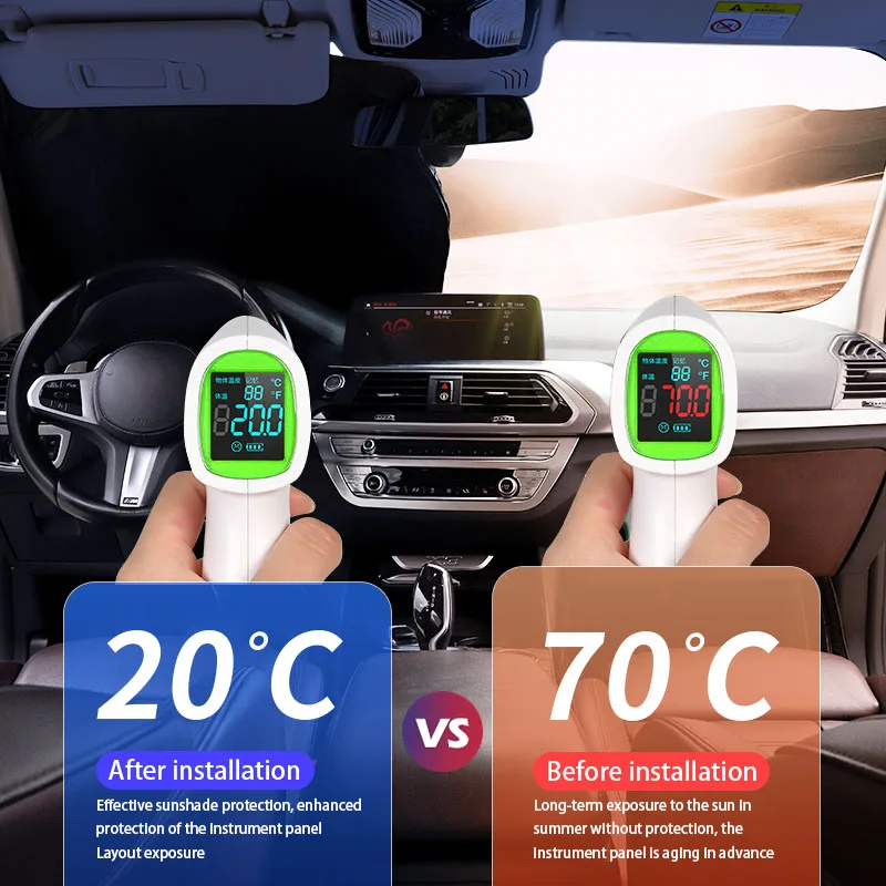 زجاج السيارة الأمامي الشمس الظل قناع UV حماية درع لكزس F SPORT ES RX NX LS UX LM LX GX LC RZ IS CT GS RC HS SC TX LBX #5