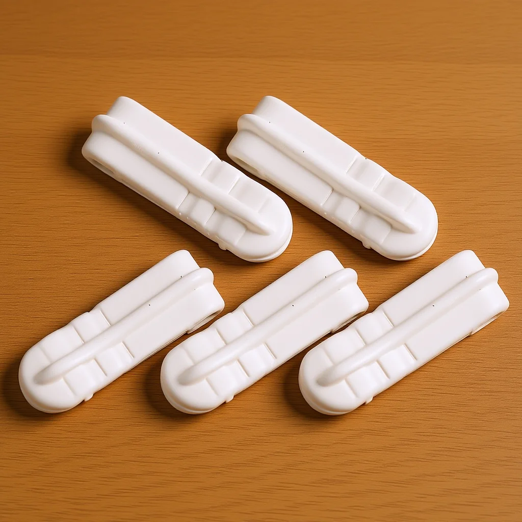 

5Pcs Vacuum Storage Bag Clips Reliable Reusable Zippers for Fast Sealing Compress Clothes Quilts Blankets Ideal for Travel Home