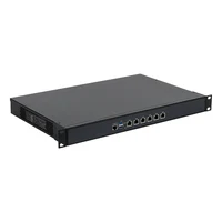 1U Firewall Network Server Intel Core I5-6200U 8260U J4125 3865U 6x Gigabit Ethernet Support Windows Linux Pfsense 5