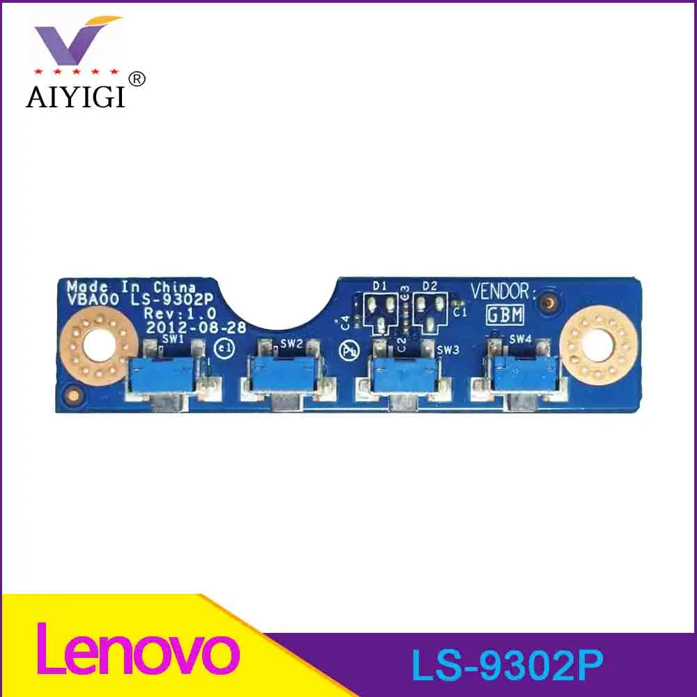 Original For Lenovo C540 Power Button Board Media Function Control Button Board LS-9302P
