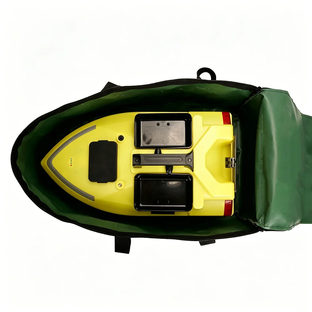 Hirisi Large Capacity Portable Carry Bag for Bait Boat Water Repellent Tear-resistant Fishing Boat Storage Bag