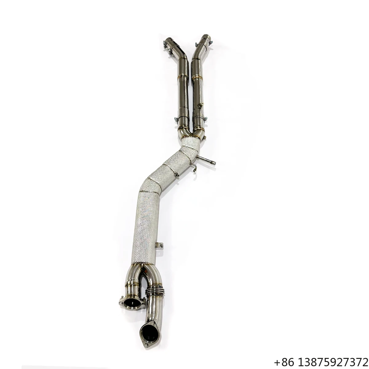 

Ecnal for 2021+ G80 G82 M3 M4 S58 3.0T Single Tube 101mm Equal-length 4 Inches Midpipe with Opf