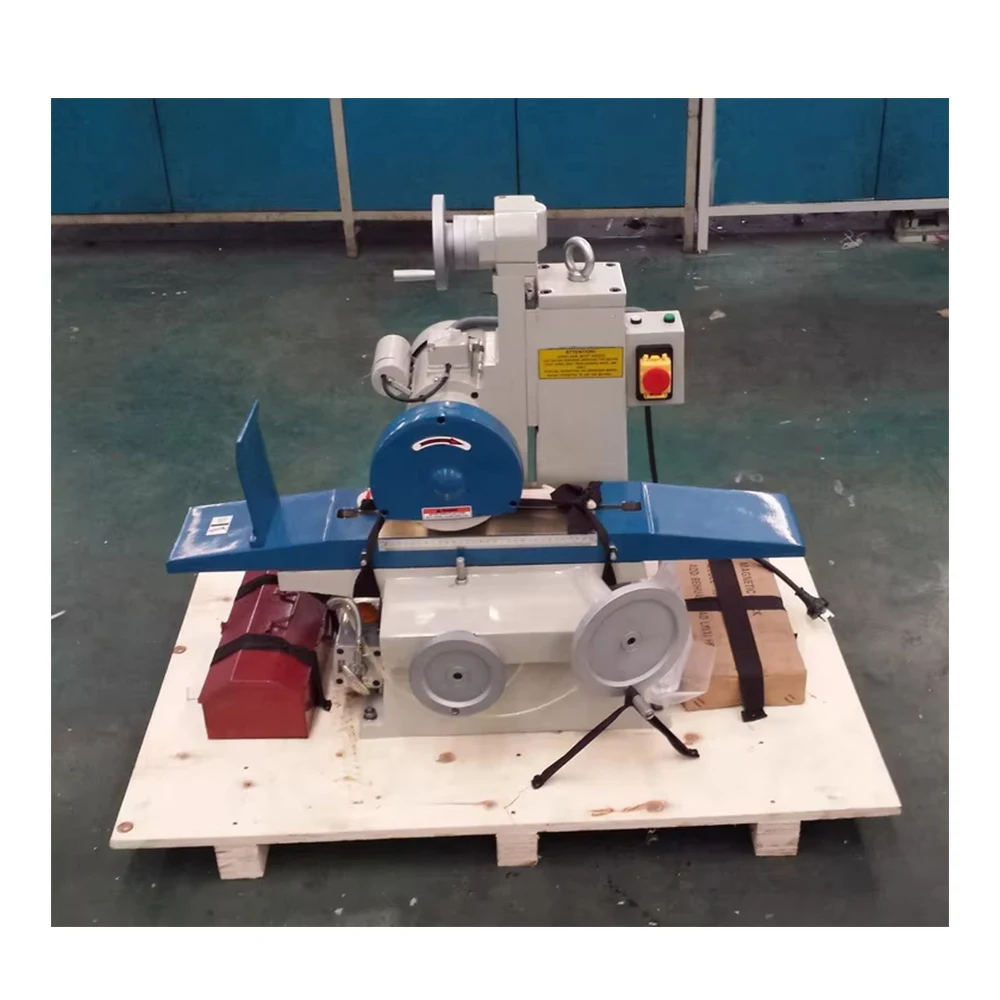 MJ7115 Universal Small Manual Surface Blade Belt Grinder Machine Tool Grinder Mini Surface Grinding