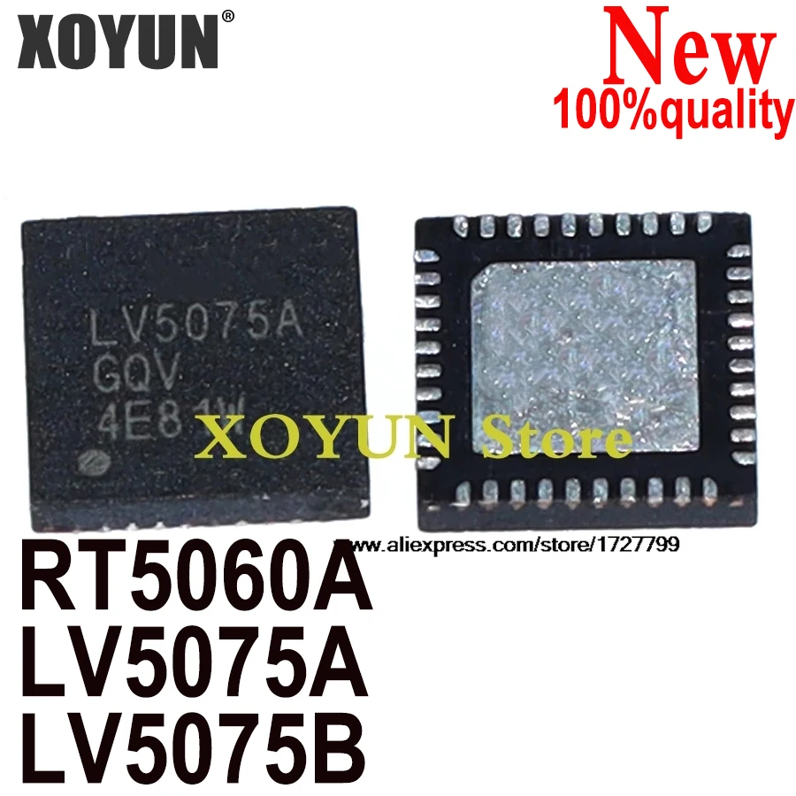 (1piece)100% New RT5060A LV5075A LV5075B RT5060AGQV LV5075AGQV LV5075BGQV QFN
